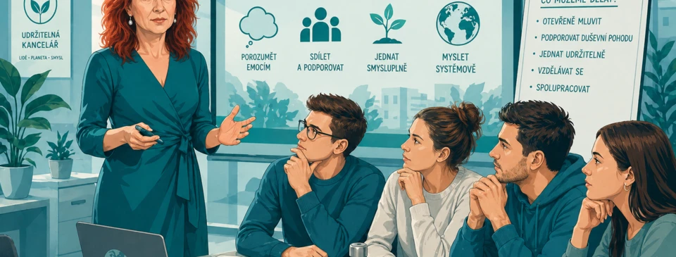 Když klimatická úzkost ovlivňuje výkon a motivaci